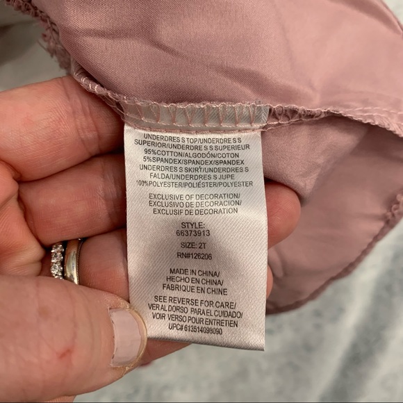 Pippa and Julie 2 Piece Purple Peplum Knit Sweater Set- 2T - Picture 6 of 9